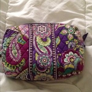 Vera Bradley large make up/travel bag